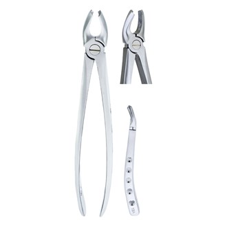 Extracting Forceps Fig.18A Upper Molars Either Side 16.5cm
