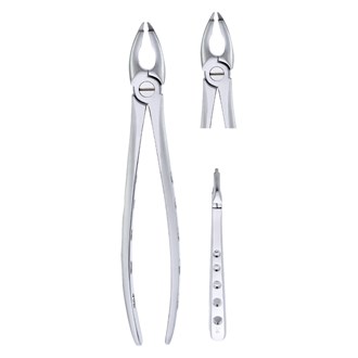Extracting Forceps Fig.34 Upper Incisors and Premolars Gripping in Depth