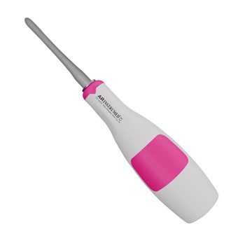  Bein 3mm Straight Elevator Fig.1B AR Soft Handle Pink
