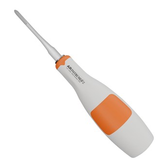 Bayonet Distal Elevator 3mm AR Soft Handle Orange