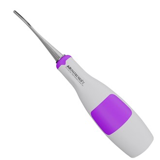 Bein 2.5mm Curved Elevator AR Soft Handle Purple