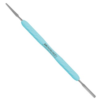 Cement Spatula 4/2.2mm AR Light Handle Light Blue