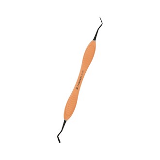 Mini Spatula Titanium coated AR Premium Handle Light Orange