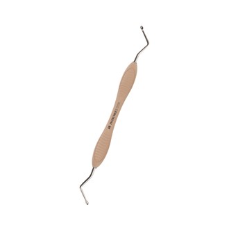 Hemingway Curette 2.5mm AR Premium Handle Light Brown