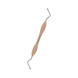 Hemingway Curette 3.0mm AR Premium Handle Light Brown