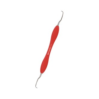 Langer 1/2 Curette AR Premium Handle Red