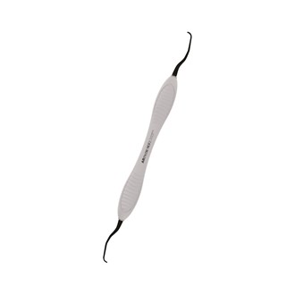 Curette Gracey 11-12 Mini Titanium coated AR Premium Plus Handle Light Grey