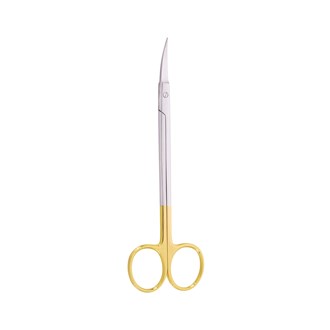 Scissor (TC) Kelly Curved 16cm Gold