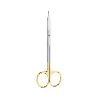 Scissor (TC) Goldman-Fox Straight 13cm Gold