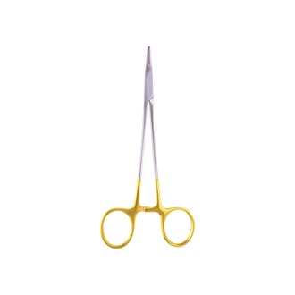 Crile Needle Holder 15cm (TC) Gold