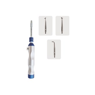 Turkey Crown Remover Complete with 3 Tips Blue