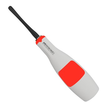 Bayonet Distal Elevator Fig.07  3.5mm Titanium Coated AR Soft Handle Red