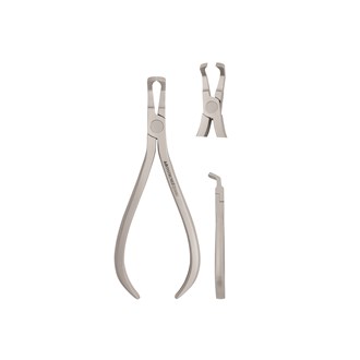 Angled Direct Bond Bracket Remover Plier 60°