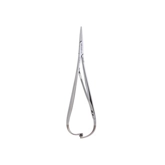 Elastomeric Ligature Placing Forceps with Groove 14cm