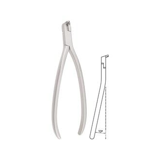 Distal End Cutter with Hold Long Handle (TC) Curved 0.56mmx0.71mm .022