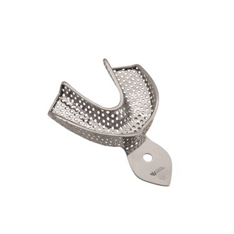 Impression Tray  Rimlock Perforated Lower Jaw  Fig.2 Medium