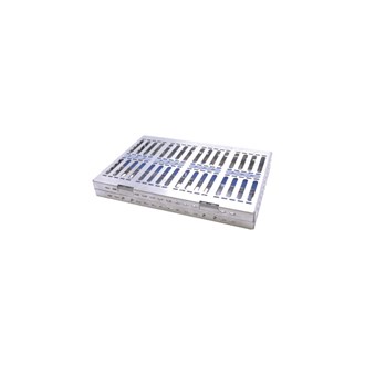 15 Pcs. Sterilization Tray For Plastic Luxator 196x210x40mm