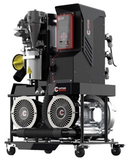 Cattani Turbo Smart HP 338 mBar Hybrid Suction System Capable of Low End Medical Suction up to 3 Chairs OR Dental Suction up to 4 Chairs