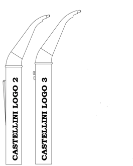 Adapter NV CASTELLINI LOGO NEW -  Image is of Triplex which adapter fits