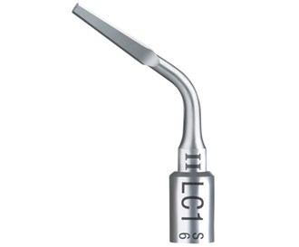 Acteon LC1 II TIP - To be inserted deeply and with great care, along the periodontal ligament, between the root and the alveolar bone. Length of active part 9mm