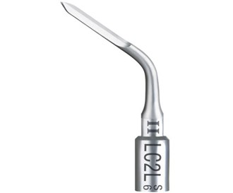 Acteon LC2L II TIP - Oriented at 45 to the left or to the right, the LC2L LC2R facilitates access to the posterior areas. The tip slimness respects the morphology of cortical bone and offers working comfort in the sectors with reduced visibility. 