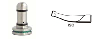 Alpro Adapters for WL-series. Adapter 02 (Stainless Steel) for handpieces and contra-angles with ISO-interface.