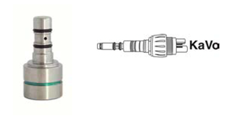 Alpro Adapters for WL-series. Adapter 04 (Stainless Steel) for turbines with Multiflex (Kavo/SciCan) interface. 