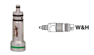 Alpro Adapters for WL-series. Adapter 06 (Stainless Steel) for turbines with Roto-Quick interface (W&H).