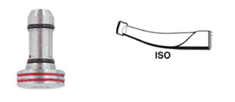 Alpro Adapters for WL-series. Adapter 02/G (Stainless Steel) for contra-angles and turbines with ISO-interface.
