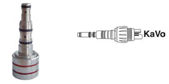Alpro Adapters for WL-series. Adapter 04/G (Stainless Steel) for turbines with Multiflex (Kavo/SciCan) interface.