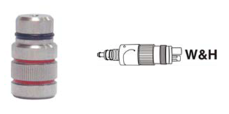 Alpro Adapters for WL-series. Adapter 06/G (Stainless Steel) for turbines with Roto-Quick interface (W&H). 