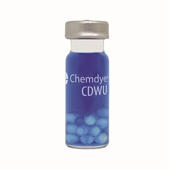 Ultrasonic Bath Indicators for ultrasonic cavitation performance test. 2 ml clear glass vial CDWU CHEMDYE