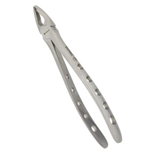 Densol Extracting Forcep Fig 35 Upper premolars gripping in depth