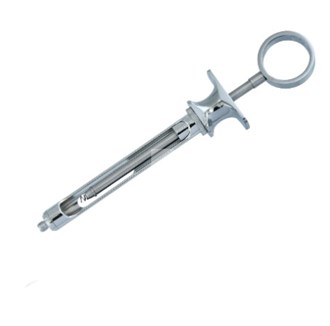 Densol Single ring type syringe 2.2ml EU needle Spiral Hook.