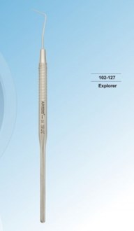 Densol Explorer  130 mm Hollow handle in anatomic 6 mm  Ã˜