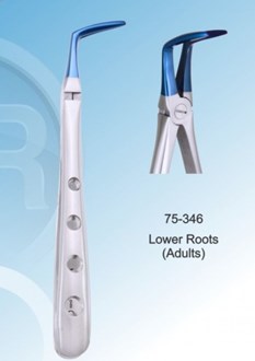 Densol Extracting Forcep Lower Roots (Adults) Blue Plasma Tip