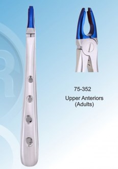 Densol Extracting Forcep Upper Anteriors(Adults) Blue Plasma Tip
