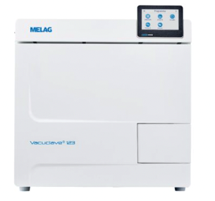 Melag Vacuclave 123 22 Litre Pro line with 5 trays & USB stick