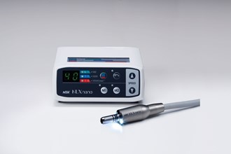 NSK NLX nano Titanium Optic electric micromotor system. With memory control. Portable 230V
