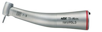 NSK Ti-Max nano95LS Titanium Optic E Type Lux C/A HP 1:5 Incr, 4-Spray For FG burs