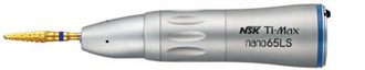 NSK Ti-Max nano65LS Titanium Optic E Type Lux Straight Handpiece 1:1 Drive