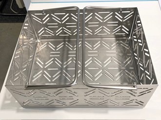10L Perforated Basket for Soniclean 10L Ultrasonic Bath