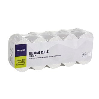 Thermal Printer Rolls - 10 Pack